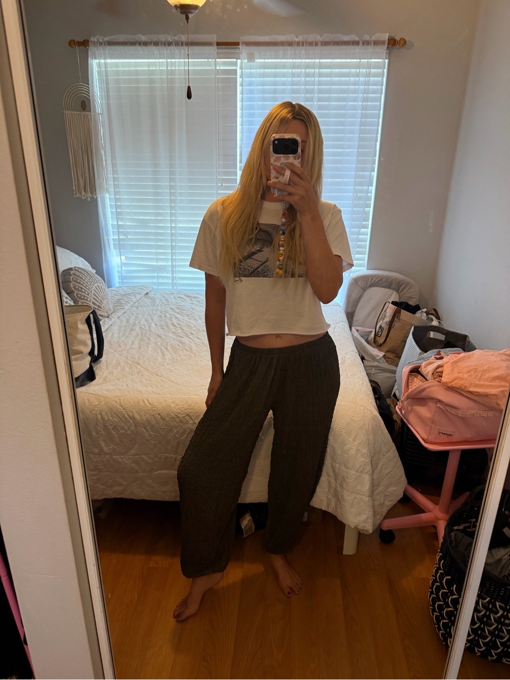 ZARA PARACHUTE PANTS